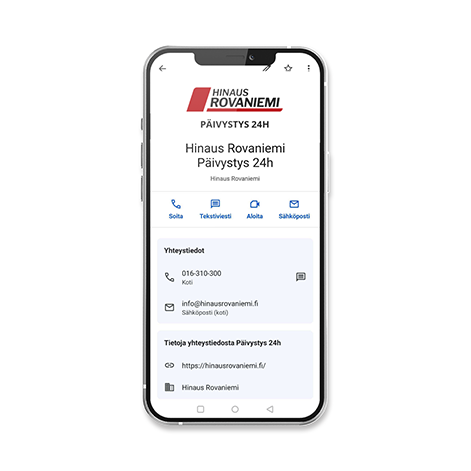 Hinaus Rovaniemi päivystys