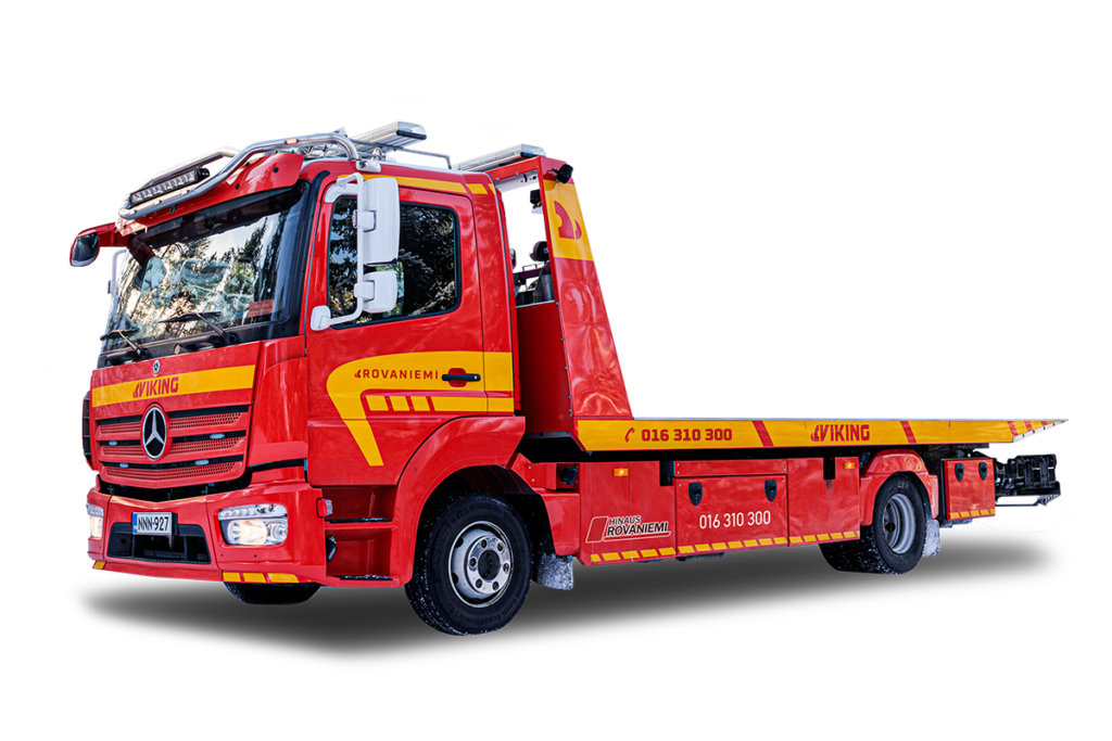 Hinaus Rovaniemi Luotettavaa hinauspalvelua Lapissa. Osa Viking hinauspalvelu -ketjua